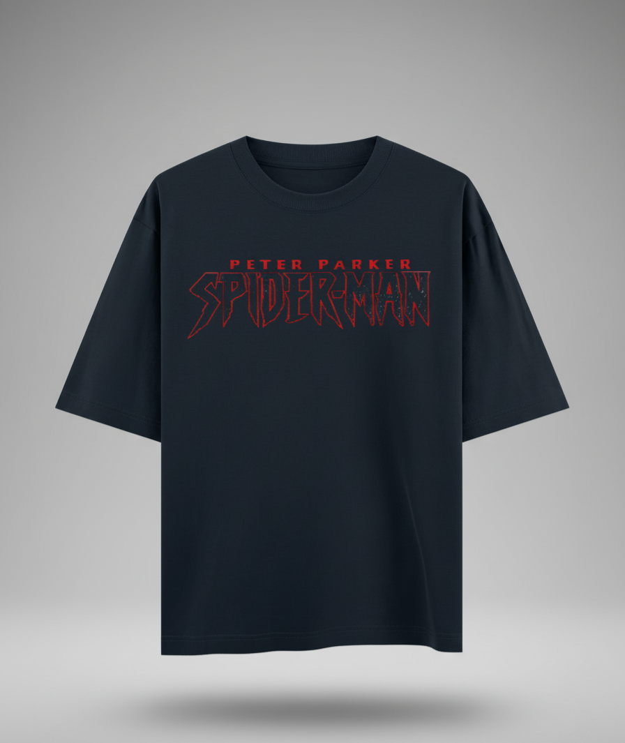 WRN Spiderman Oversized Tee - We Rule Now Premium Marvel Streetwear India