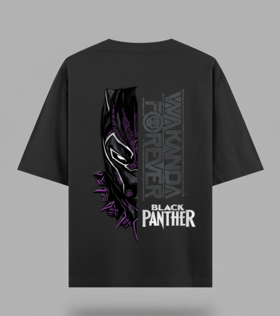 WRN - Black Panther Oversized Tee